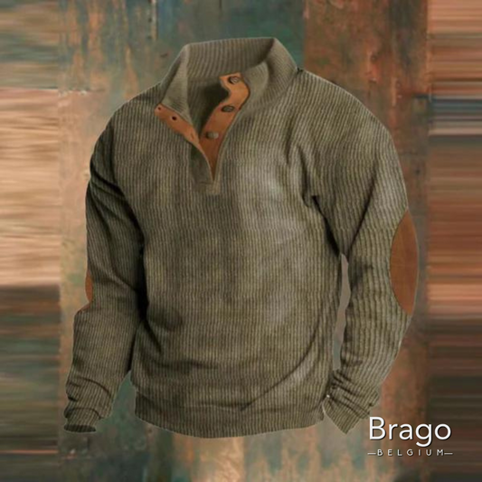 Simon™  | Kwart knoopsluiting pullover