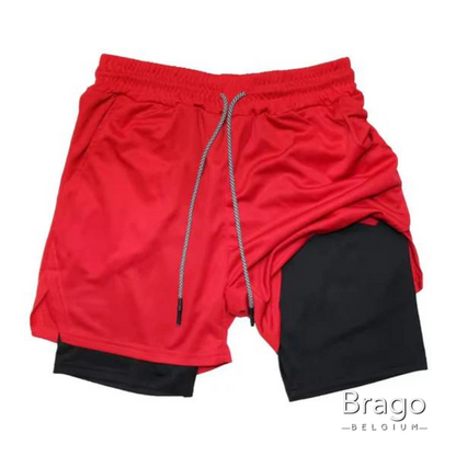 Dualfit™ | 2-in-1 sportshort voor de zomer