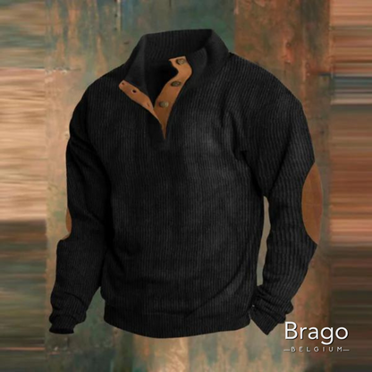 Simon™  | Kwart knoopsluiting pullover