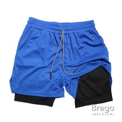 Dualfit™ | 2-in-1 sportshort voor de zomer