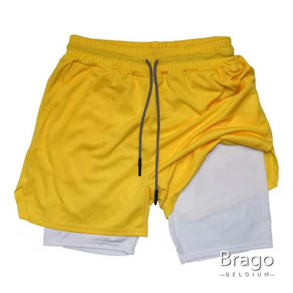 Dualfit™ | 2-in-1 sportshort voor de zomer